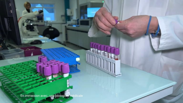 En immersion... avec une biologiste médicale