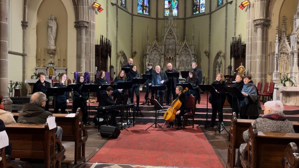 Les voix envoûtantes de Novo Genere ont résonné dans l’Église St-Martin de Sarralbe