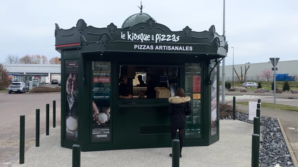 Un nouveau kiosque 100% pizza à Sarreguemines