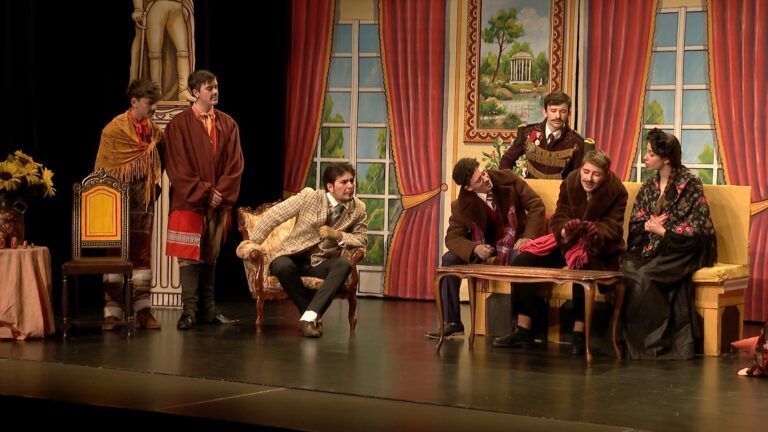 Voyage en Russie avec les élèves de la classe théâtre lycée du conservatoire