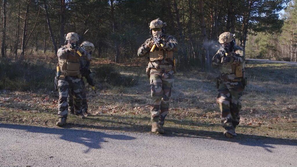 Avec les commandos du 16 : le groupement Hector