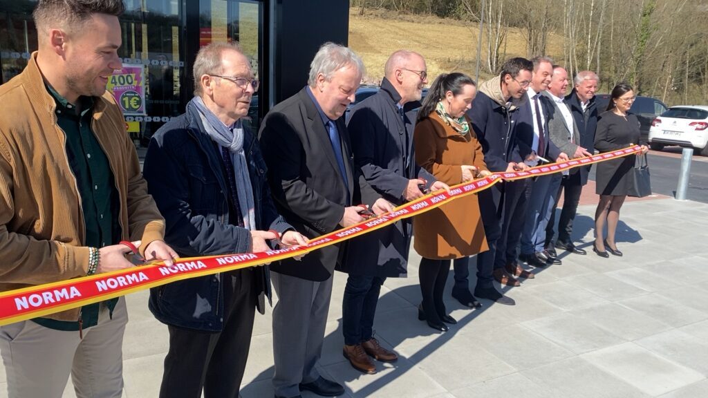 Visite inaugurale du nouveau Norma de Grosbliederstroff