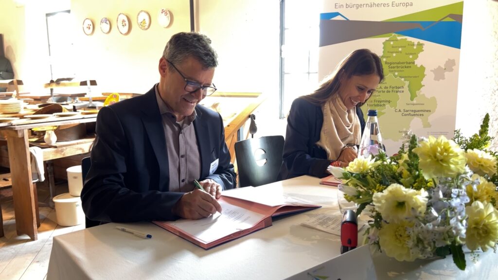 Eurodistrict SaarMoselle : Signature pour le lancement de la Zone Fonctionnelle