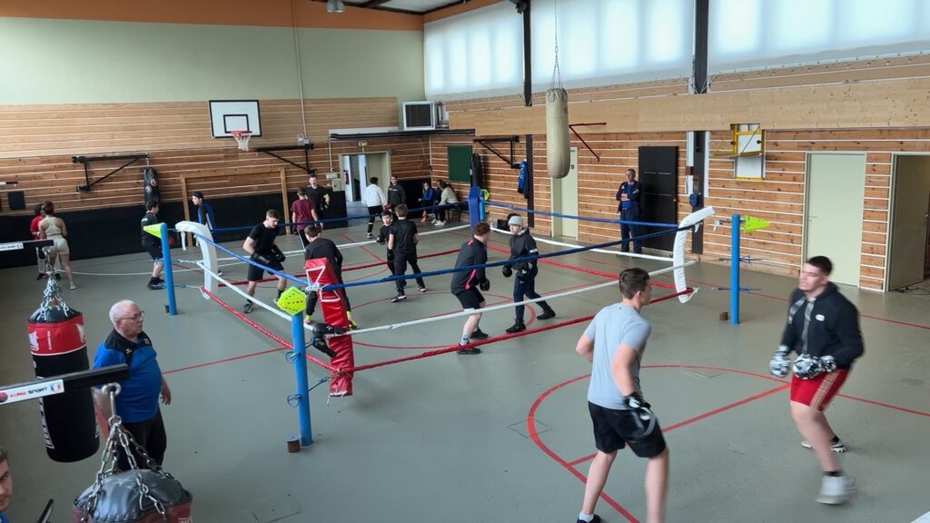 David frappe fort… ou pas ! Au Boxing Club de Sarreguemines