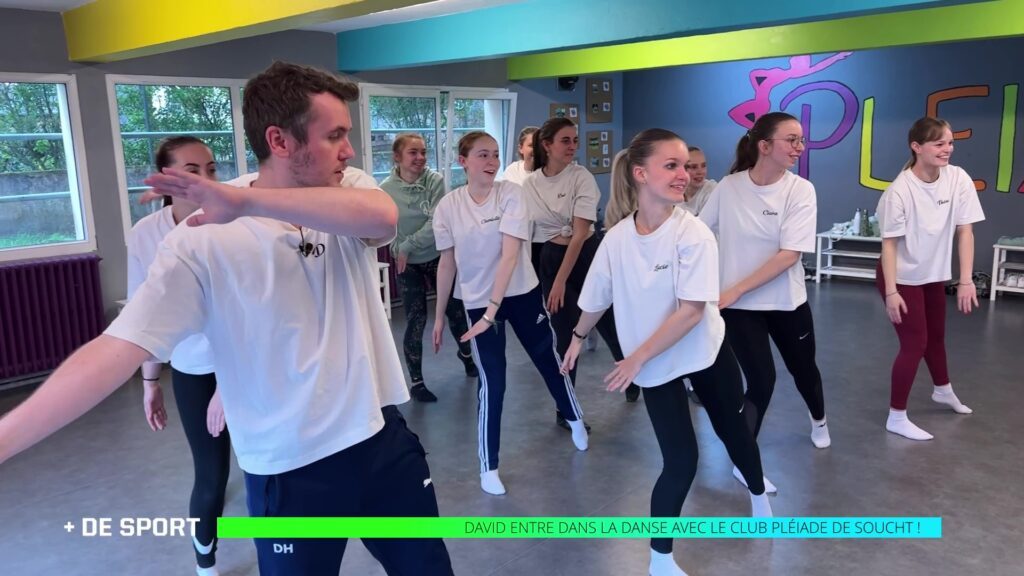 David entre dans la danse avec le club Pléiade de Soucht !