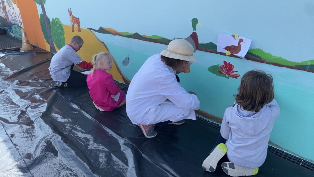 Une nouvelle fresque à l’école de Soucht