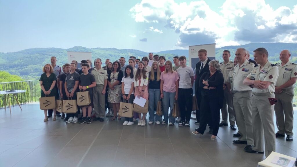 Prix du gouverneur militaire : Les élèves du collège Kieffer de Bitche récompensés !