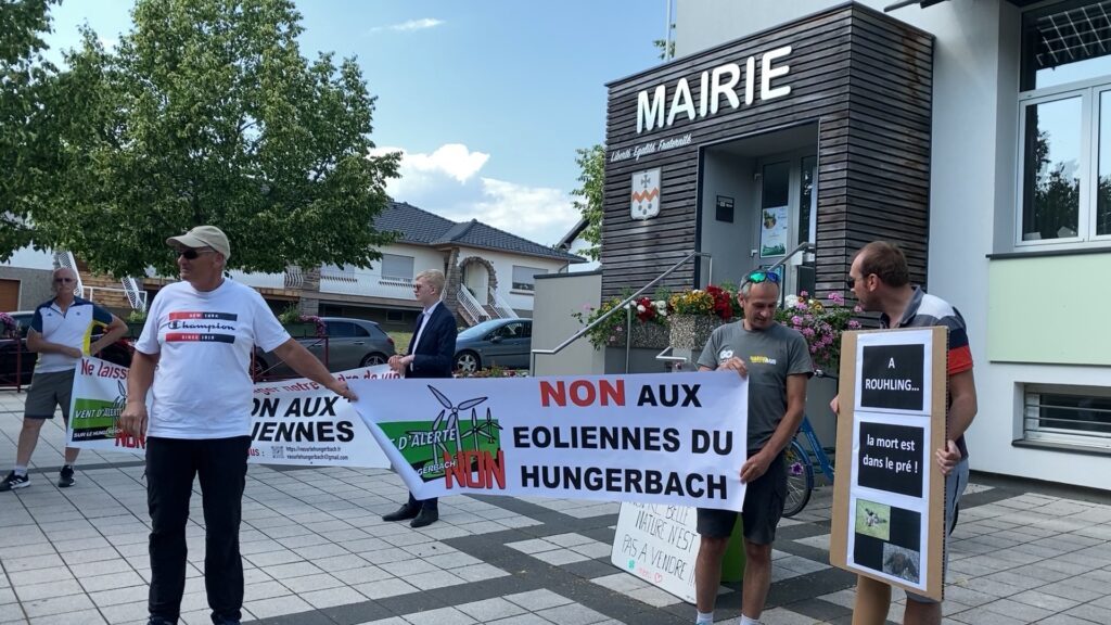 Abandon du projet éolien du Hungerbach