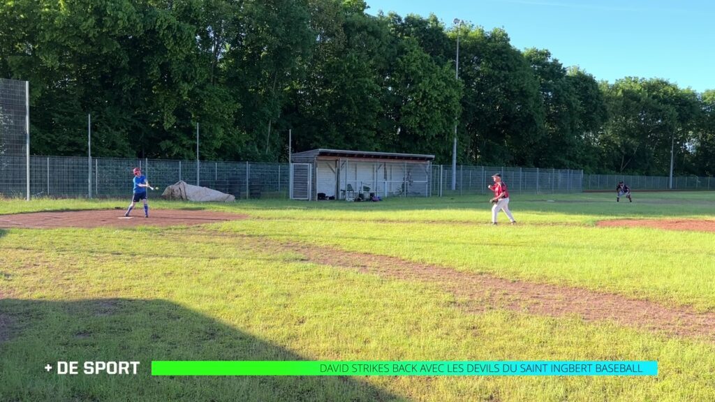 David Strikes Back avec les Devils de St Ingbert Baseball