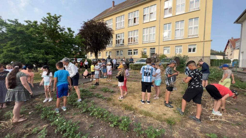 La force d’un potager partagé à l’école