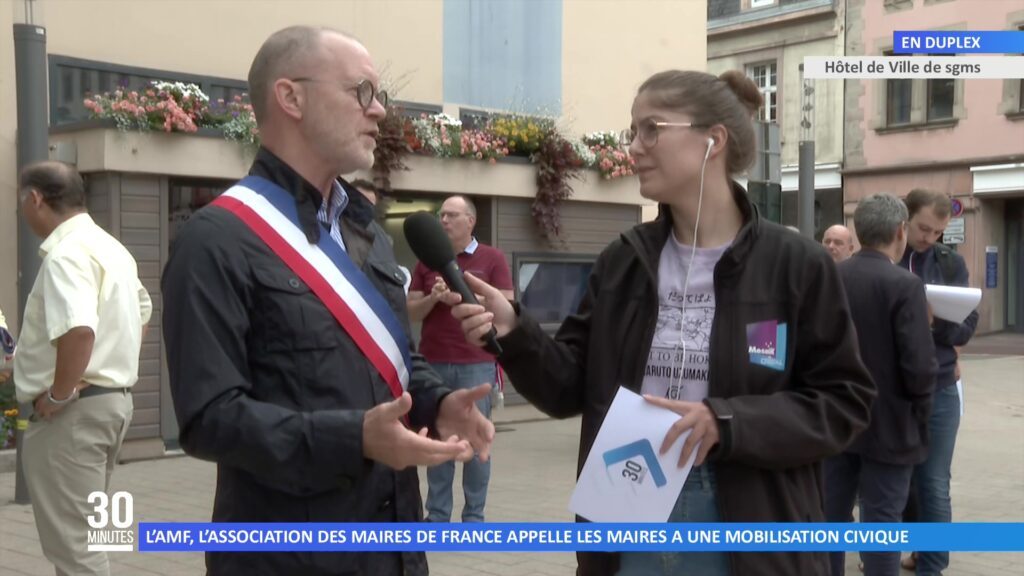 L'AMF, l'Association des Maires de France appelle les maires a une mobilisation civique