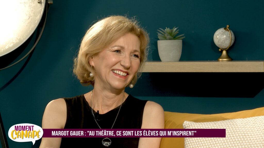 Margot GAUER : « au théâtre, ce sont les élèves qui m’inspirent »