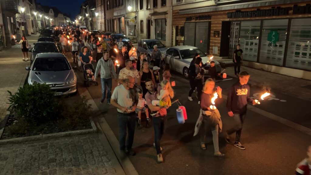 Célébration du 14 juillet à Sarralbe
