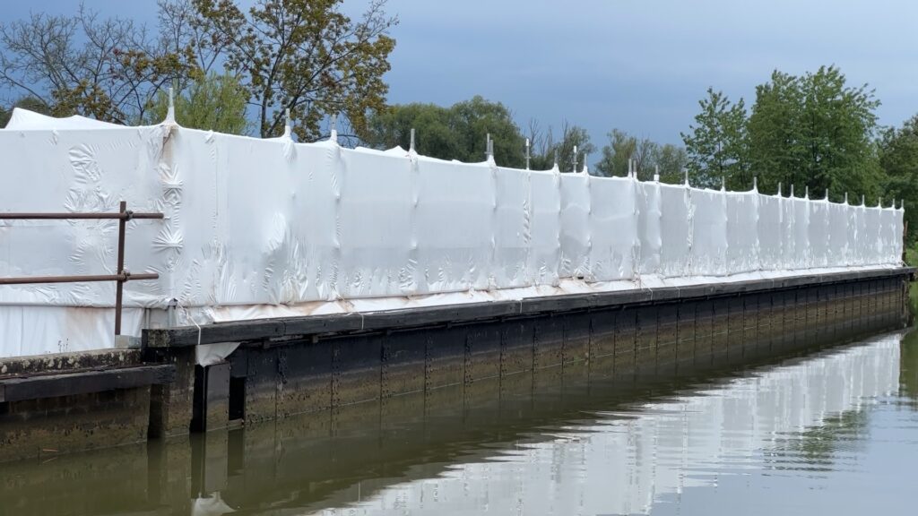 Le pont canal de Sarralbe se refait une petite beauté