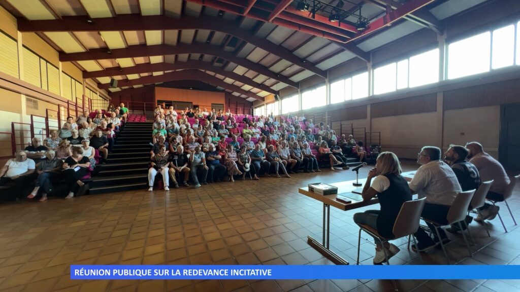 Réunion publique sur la redevance incitative