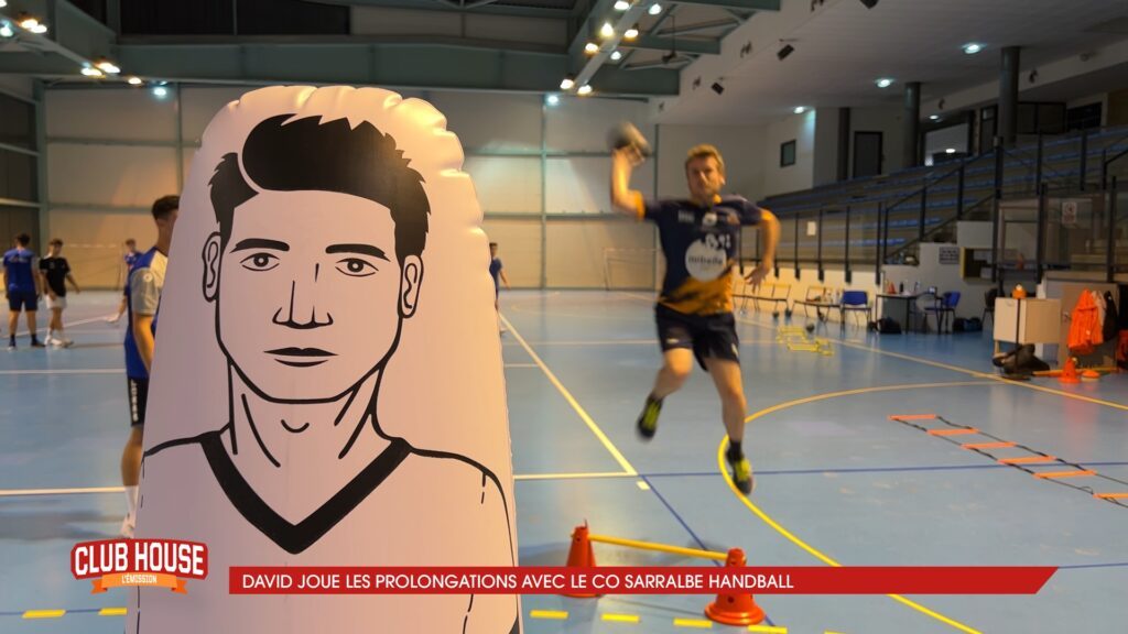 David joue les prolongations avec le CO Sarralbe Handball