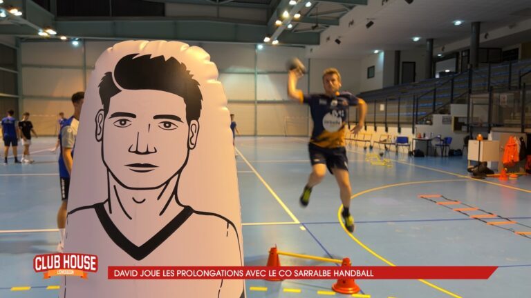 David joue les prolongations avec le CO Sarralbe Handball