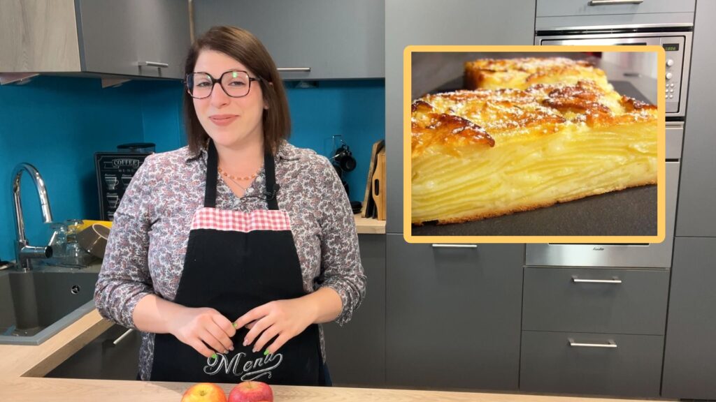 Le mille-feuille aux pommes de Julien