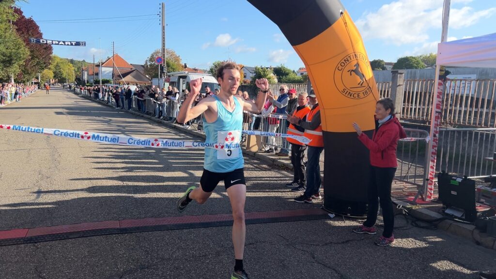 Fidelio Klein, le nouveau vainqueur des 10km de Sarreguemines