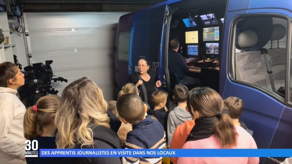 Des apprentis journalistes en visite dans nos locaux