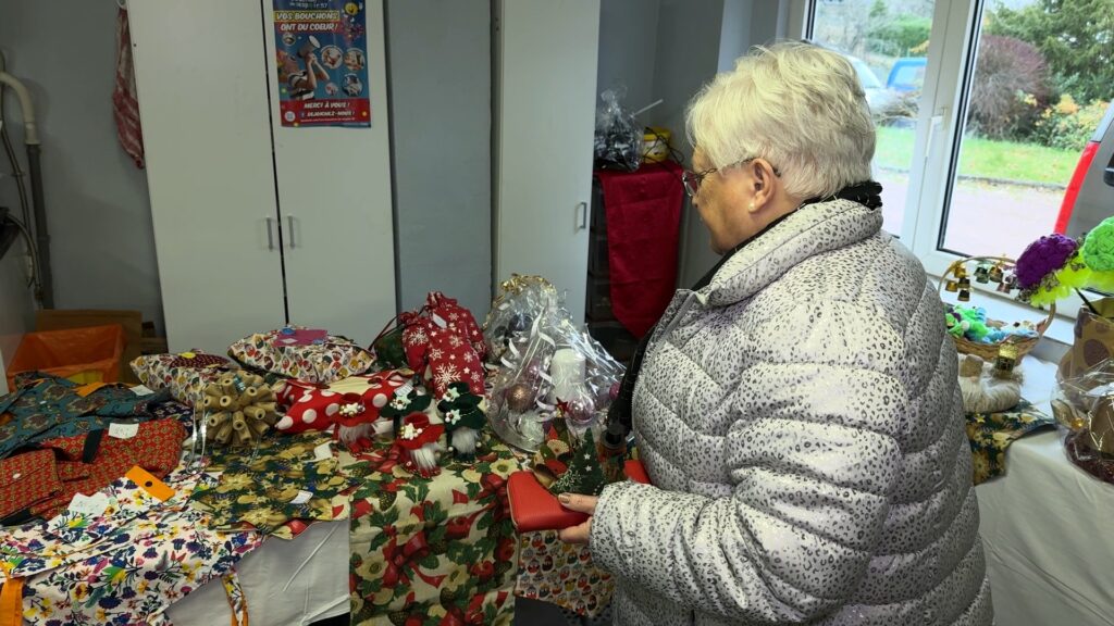 Des créations de Noël par les Bouchons de l’espoir