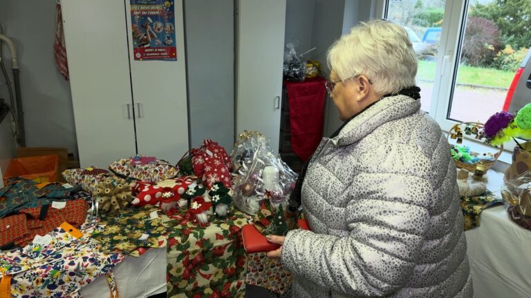 Des créations de Noël par les Bouchons de l’espoir