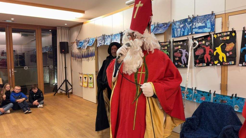 Le Saint-Nicolas en visite à Schweyen