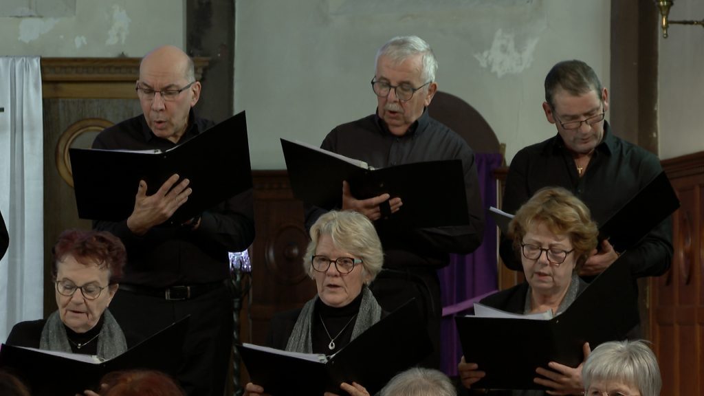 À Guebenhouse, le chœur Allegria a chanté Noël