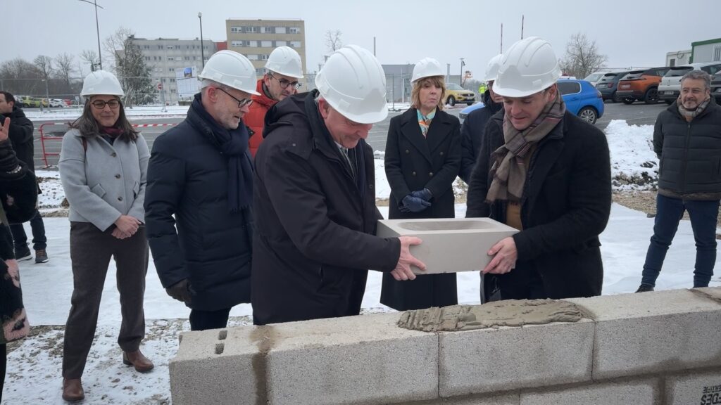 La première pierre de l’IFSI officiellement posée