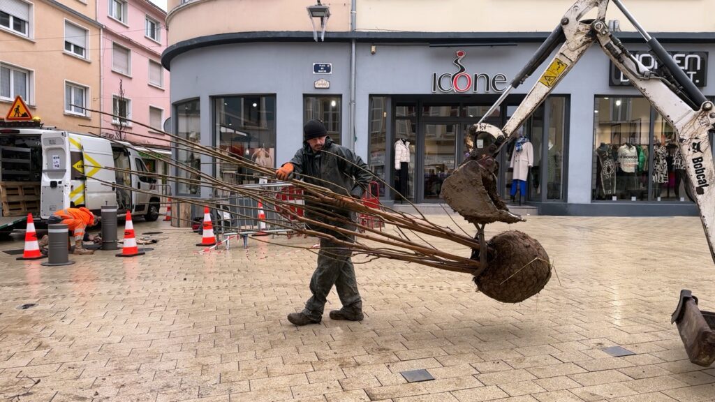 Les travaux se terminent, la Place du Marché bientôt inaugurée