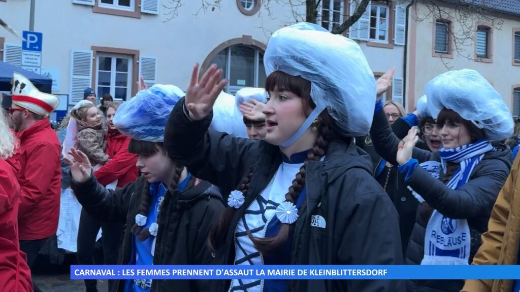 Les femmes prennent d’assaut la mairie de Kleinblittersdorf