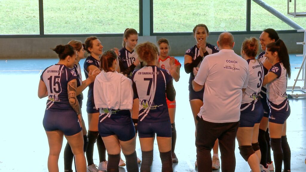 L’équipe féminine du club volleyball de Sarralbe bat Chaumont : 3-0