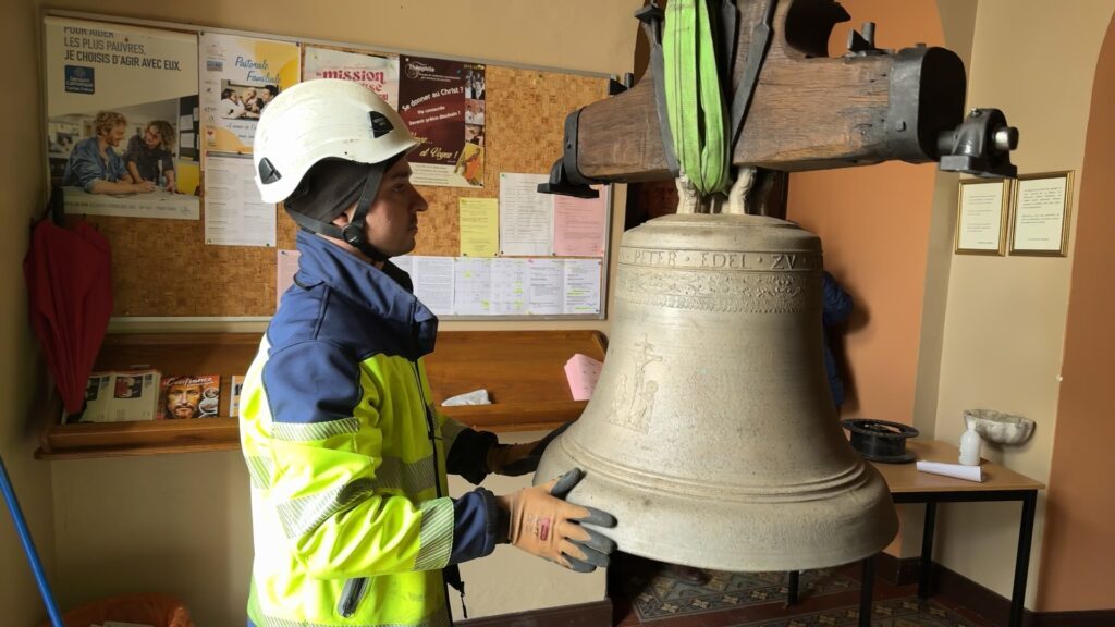 Hubertie sonnera de nouveau à l’église de Hambach