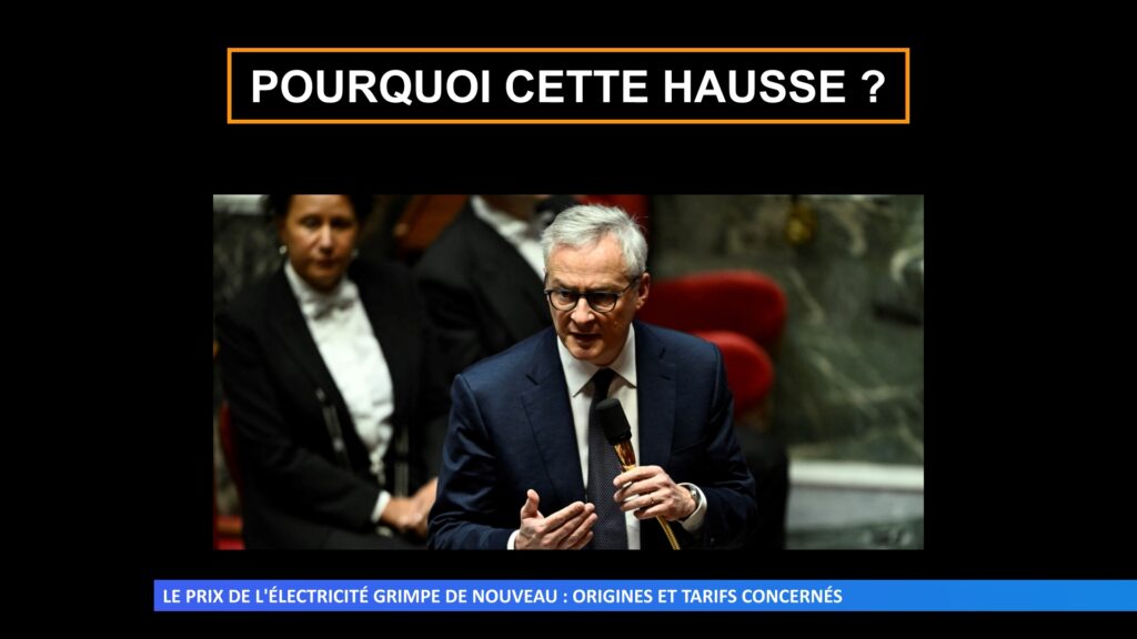 Le prix de l’électricité grimpe de nouveau : origines et tarifs concernés