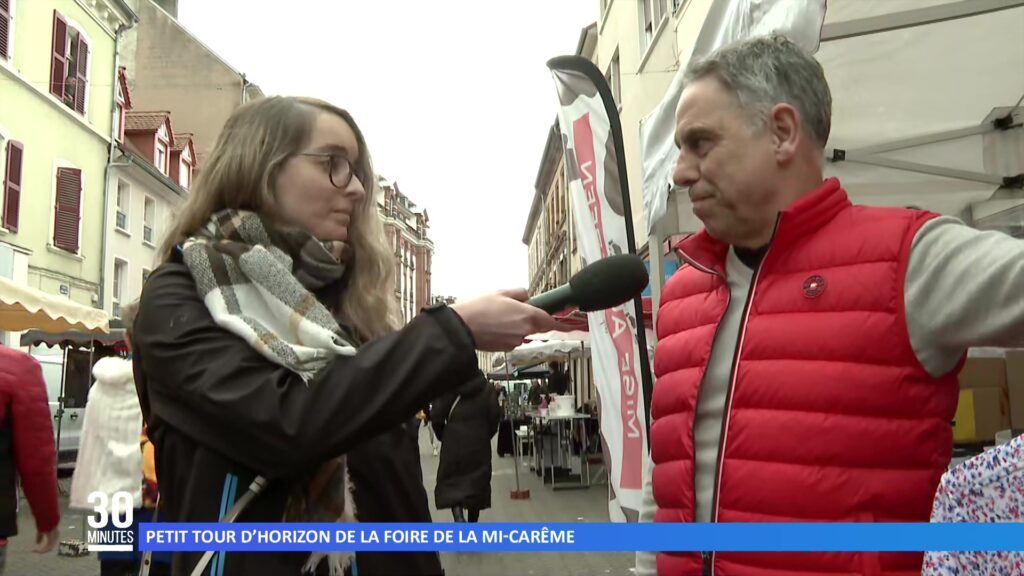 La foire de la mi-carême s’installe toute la journée au centre-ville de Sarreguemines