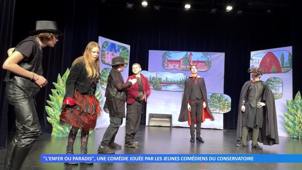 « Enfer ou paradis », une comédie jouée par les jeunes comédiens du conservatoire de Sarreguemines