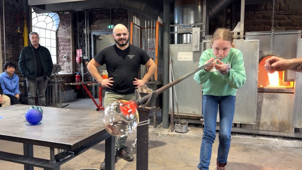 Les collégiens à la rencontre des métiers du verre