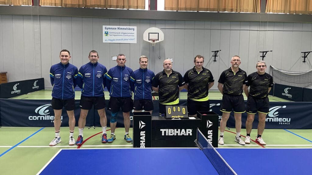 Belle victoire pour l’AS Sarreguemines Tennis de table