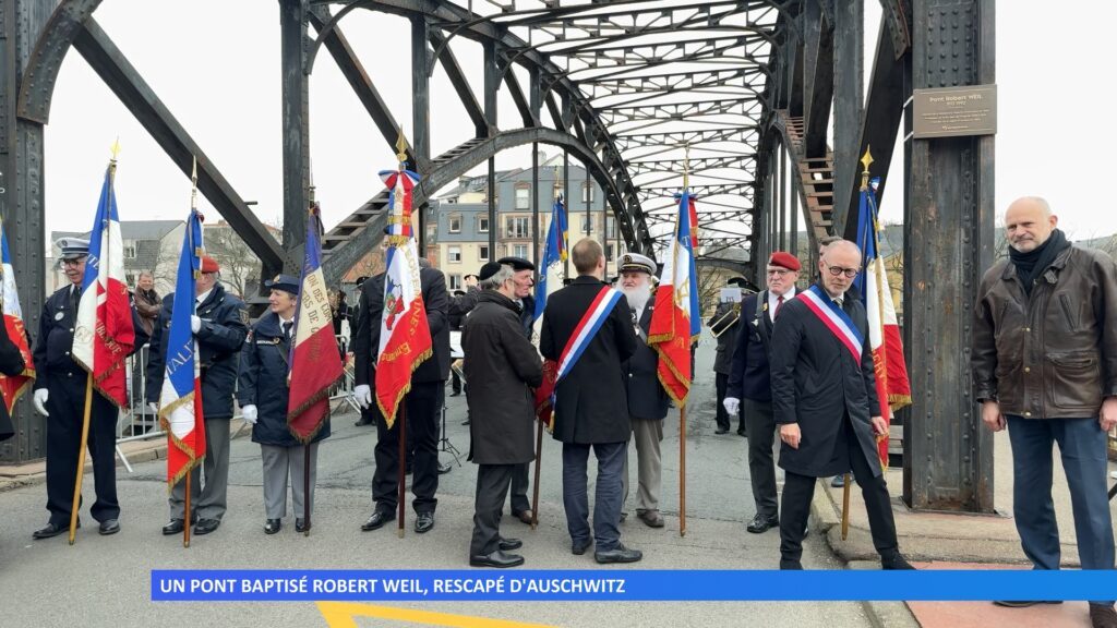 Un pont baptisé Robert Weil, rescapé d’Auschwitz