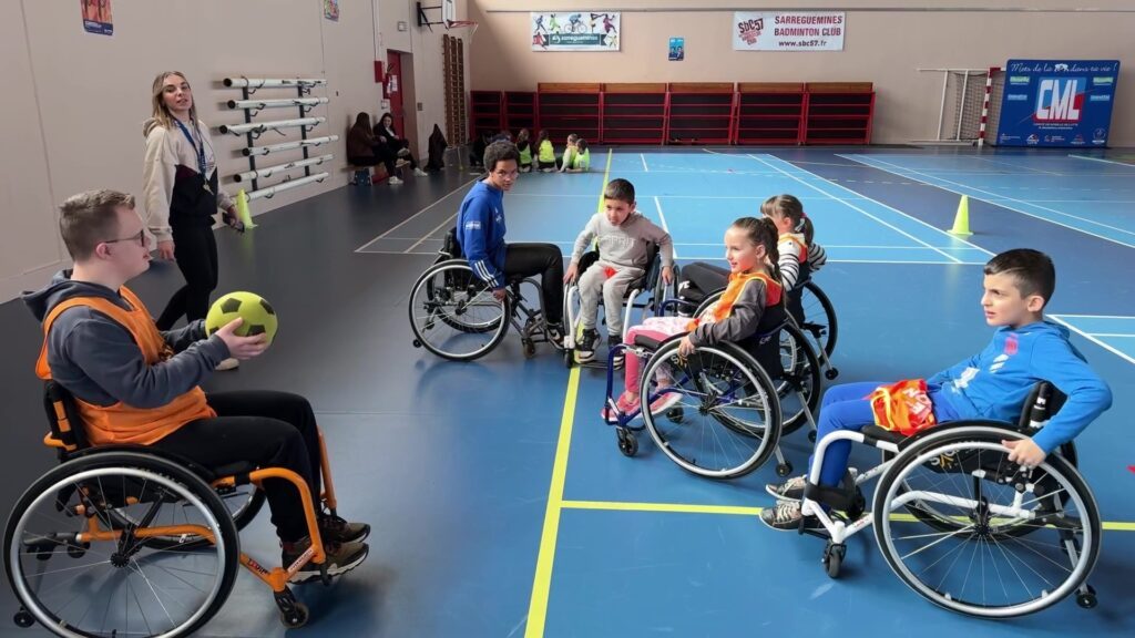 Inclusion et sport adapté avec la jeunesse