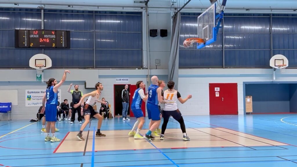 L’Asso Basket Sarreguemines victorieuse face au NBC Sarrebourg 2 : 57-48