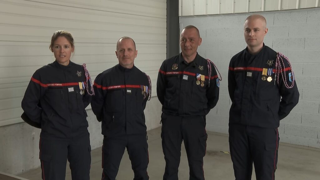 Double passation de commandement chez les pompiers à Sarreguemines