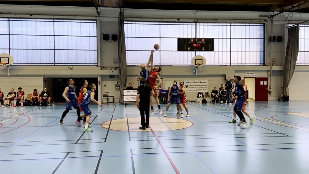 Victoire importante des basketteurs sarregueminois contre Rosselange 57 à 48