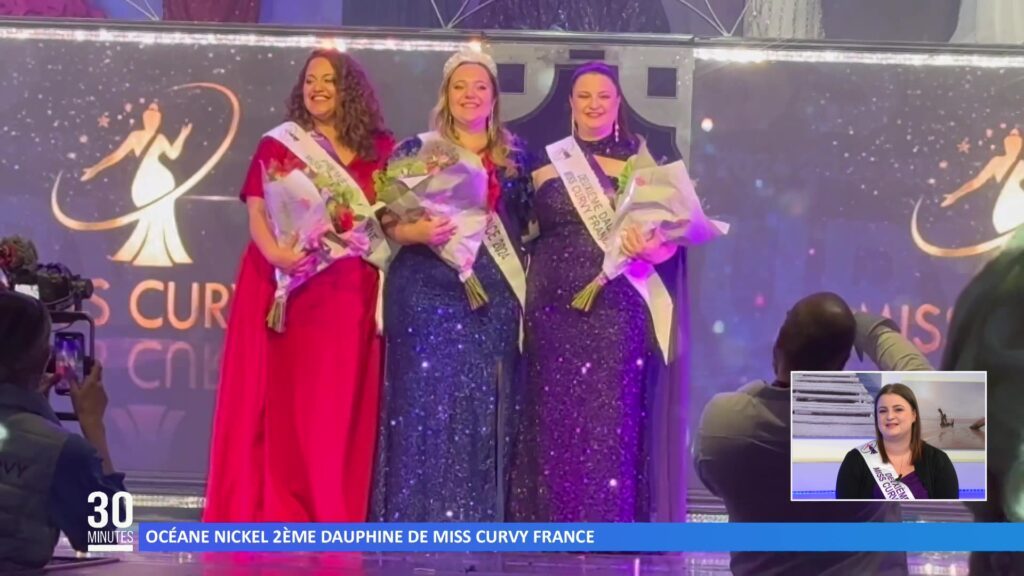 Océane Nickel 2ème dauphine de Miss Curvy France