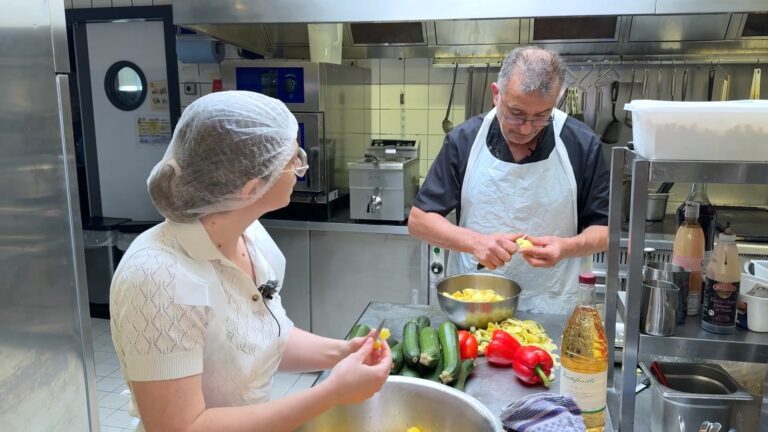 En immersion... avec un restaurateur