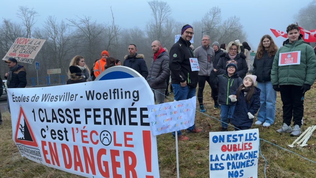 La grogne des parents d’élèves contre une fermeture de classe