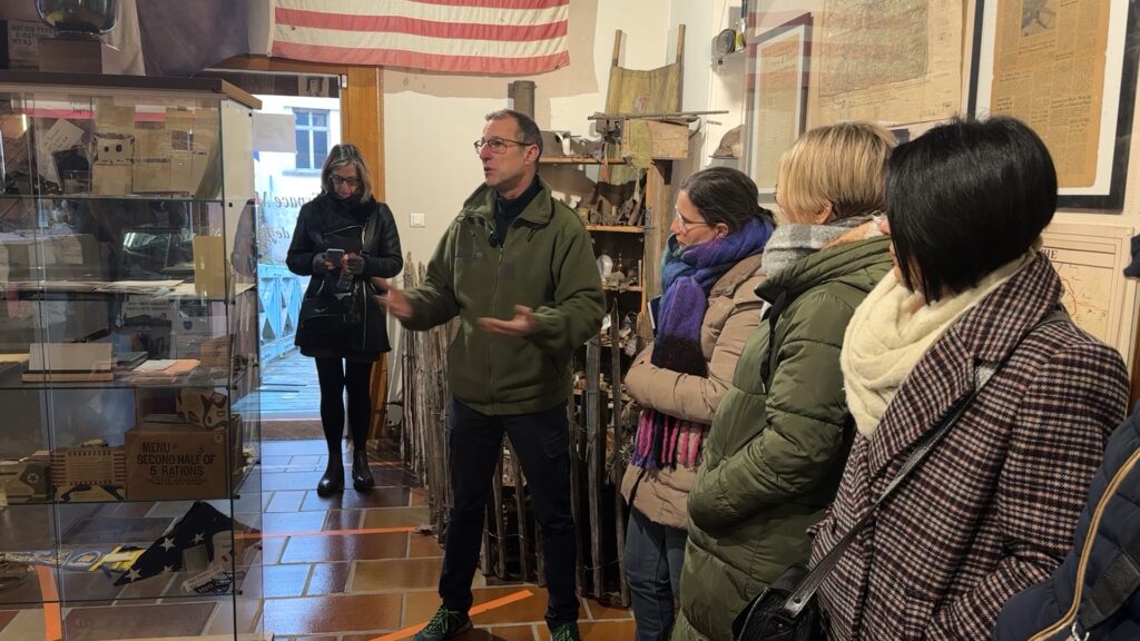 Des enseignants visitent l’Espace Mémoire de Bitche