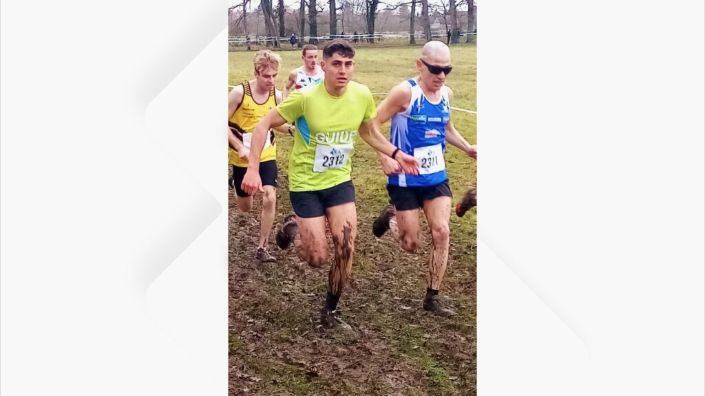 Michel Munsch, médaille de bronze au championnat de France handisport de cross élite