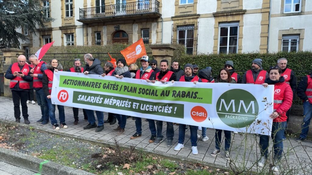 Fermeture de MM Packaging : ces salariés ne décolèrent pas