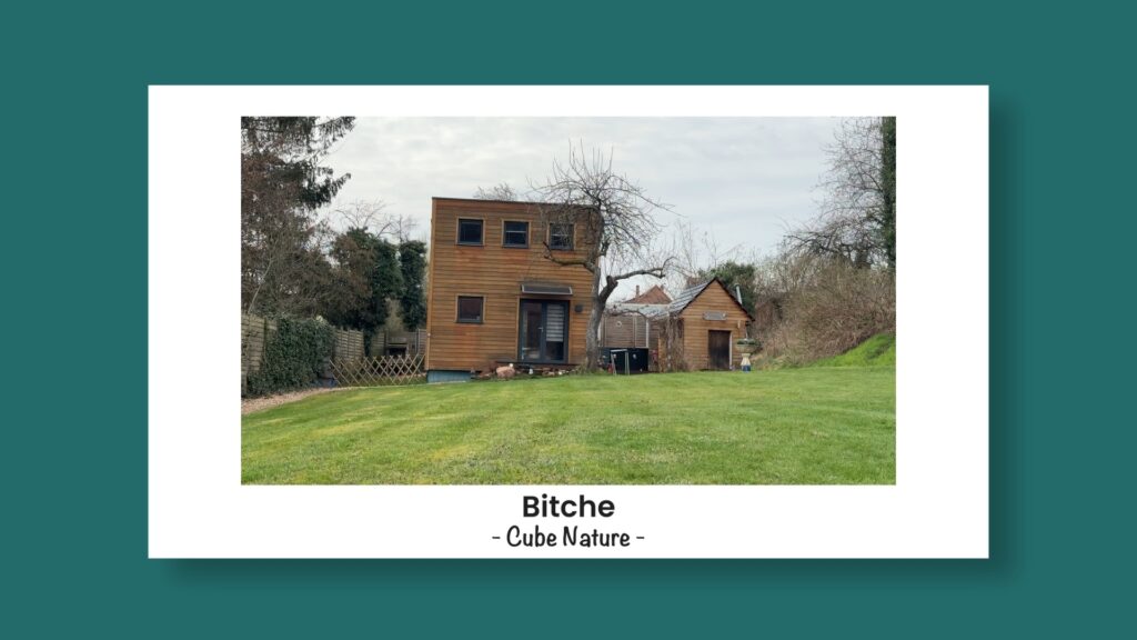 Hop'la, la carte postale : Un cube nature niché au cœur de Bitche
